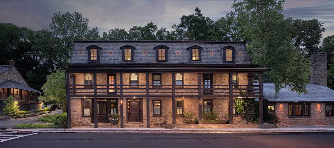 Accommodations in Central New Jersey. A landscape view of the beautiful Chauncey Hotel & Conference Center
